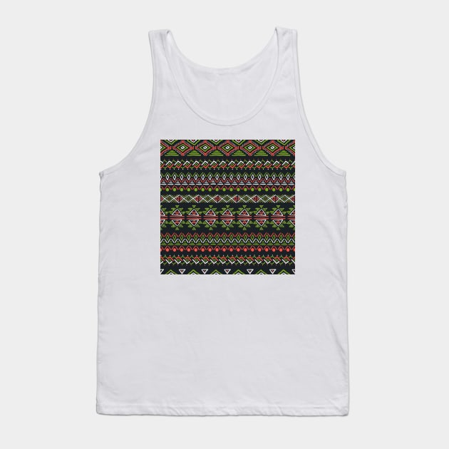 Set of geometric seamless patterns Tank Top by Olga Berlet